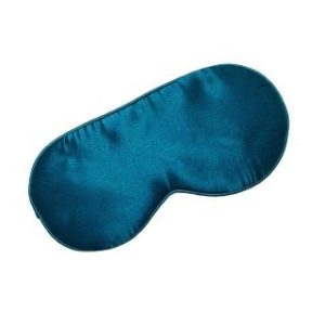 【BIOAM 佰歐安】天然蠶絲大尺寸舒眠眼罩好夢藍(蠶絲眼罩/睡眠遮光熟睡/女王節)