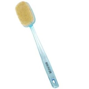 【BIOAM 佰歐安】佰歐安可拆式天然豬鬃按摩乾刷寶石藍(乾刷/按摩沐浴美容/女王節)