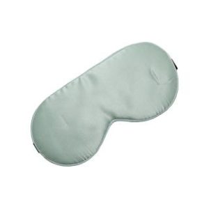 【BIOAM 佰歐安】天然蠶絲大尺寸舒眠眼罩嫩芽綠(蠶絲眼罩/睡眠遮光熟睡/女王節)