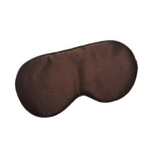 【BIOAM 佰歐安】天然蠶絲大尺寸舒眠眼罩深咖啡(蠶絲眼罩/睡眠遮光熟睡/女王節)