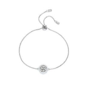 【BIOAM 佰歐安】一克拉莫桑鑽手鍊/手環滿鑽光環純銀鍍18K白金(女王節/過爐款/莫桑鑽手鍊/手環/不過敏)