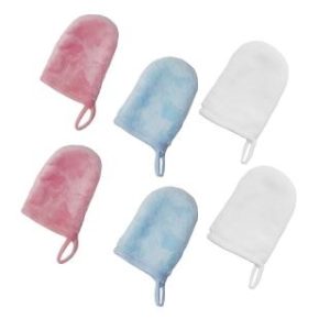 【BIOAM 佰歐安】新神奇卸妝小手套六入組(可水洗卸妝棉/卸妝清潔修容/女王節)