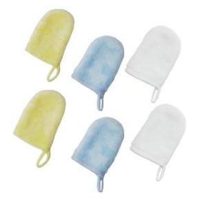 【BIOAM 佰歐安】神奇卸妝小手套六入組(可水洗卸妝棉/卸妝清潔修容/女王節)