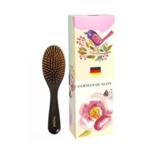 【FALLER 芙樂】德國製FSC梣木氣墊木齒梳防靜電柔順直髮(氣墊梳/梳頭按摩美容/女王節)