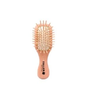 【FALLER 芙樂】德國製FSC迷你櫸木氣墊好按摩木齒梳(氣墊好按摩梳/梳頭按摩美容/女王節)