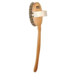 【FALLER 芙樂】德國製馬毛深層放鬆筋膜按摩刷可拆式(乾刷/沐浴按摩美容/女王節)