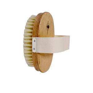 【BRAUN WETTBURG 珀薇】德國製白豚鬃沐浴清潔刷(厚刷/沐浴按摩美容潔顏/好運節)