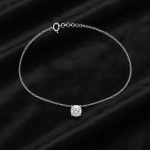 【耀眼美人】超閃耀一克拉美星鑽莫桑鑽項鍊鈦閃耀/鈦鋼項鍊(八心八箭/莫桑鑽顯白鎖骨項鍊/女王節)