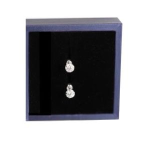 【耀眼美人】超閃耀四克拉莫桑鑽長杆耳環鈦閃耀/鈦鋼耳環後鎖式(女王節/過爐款/莫桑鑽耳環/不過敏)