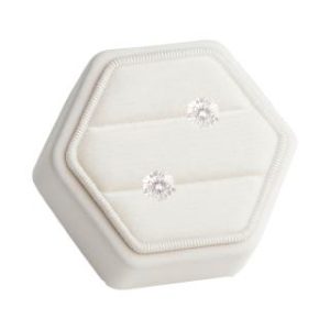 【耀眼美人】超閃耀60分16心16箭莫桑鑽耳環鈦閃耀/鈦鋼耳環後鎖式(睡覺耳環/16心16箭/女王節)