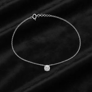 【耀眼美人】超閃耀0.5克拉美星鑽莫桑鑽項鍊鈦閃耀/鈦鋼項鍊(八心八箭/莫桑鑽氣質項鍊/女王節)