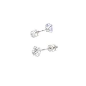 【耀眼美人】趨吉雙鋯長杆耳飾(女王節/造型美感品味/厚耳垂用/)