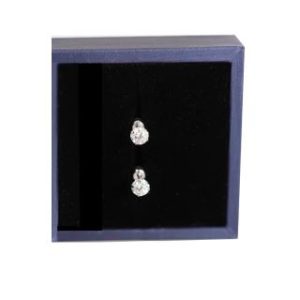 【耀眼美人】超閃耀一克拉莫桑鑽耳環鈦閃耀/鈦鋼耳環後鎖式(女王節/過爐款/莫桑鑽耳環/不過敏)